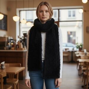 NWT Macys’ INC International Concepts Women’s Fuzzy Convertible Wrap‎ Scarf Gift